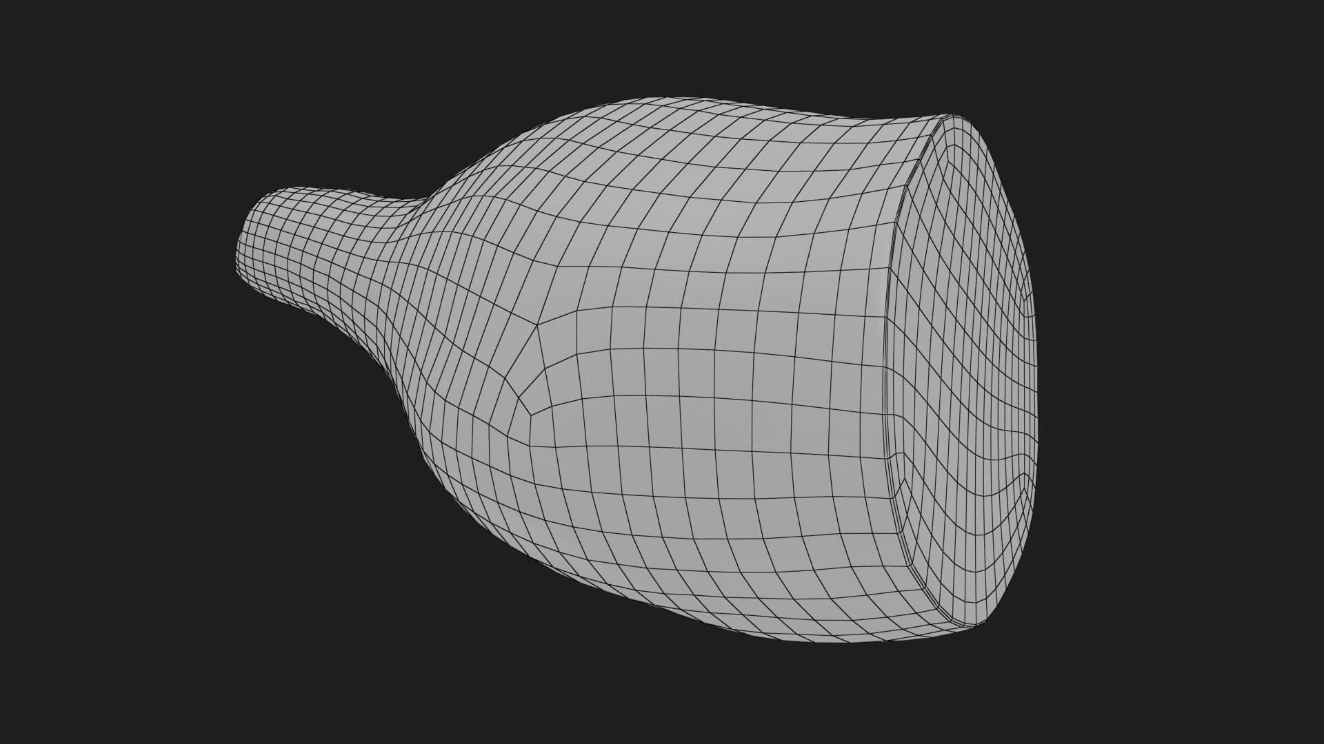 Half Sweet Potato 05 3D Model