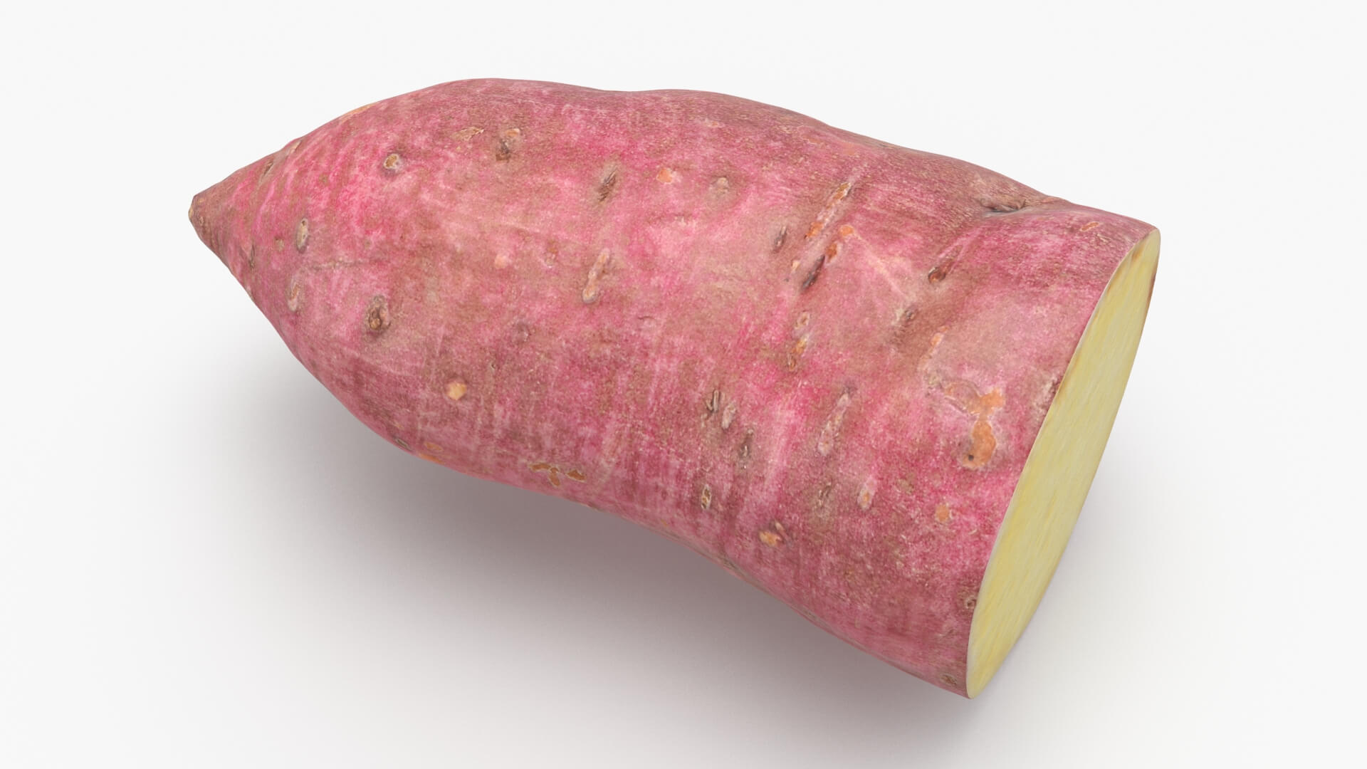 Half Sweet Potato 06 3D Model