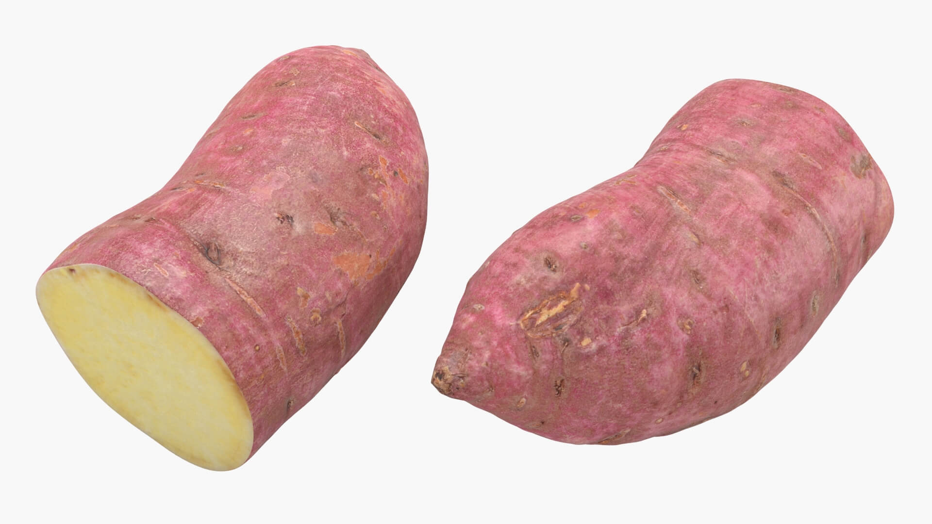 Half Sweet Potato 06 3D Model