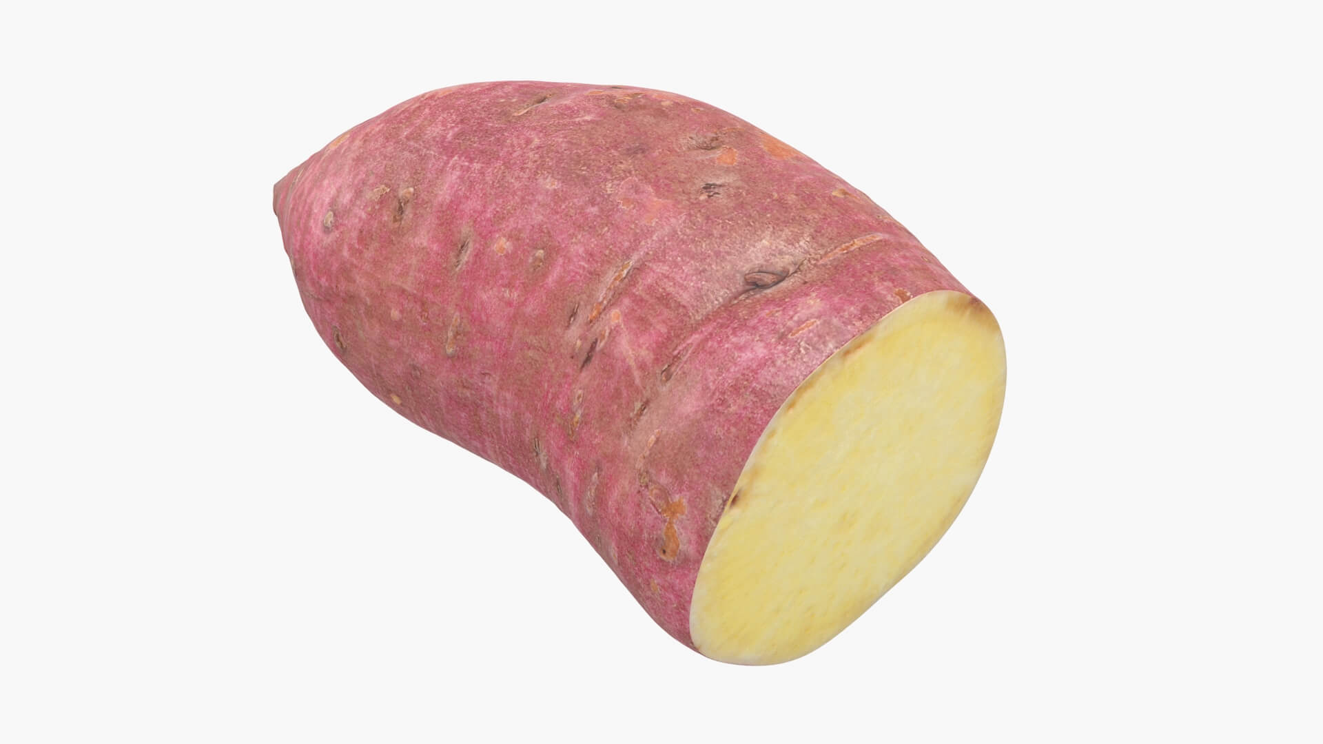 Half Sweet Potato 06 3D Model