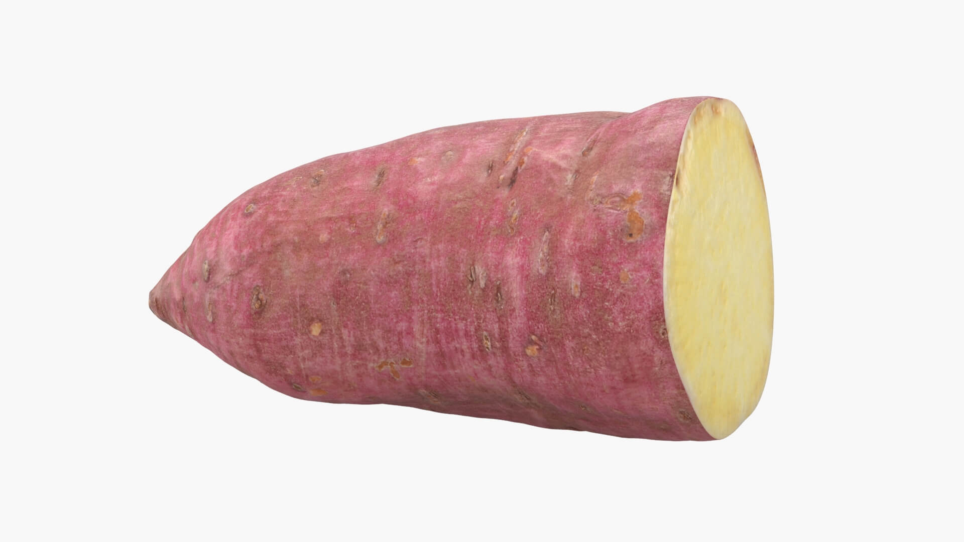 Half Sweet Potato 06 3D Model