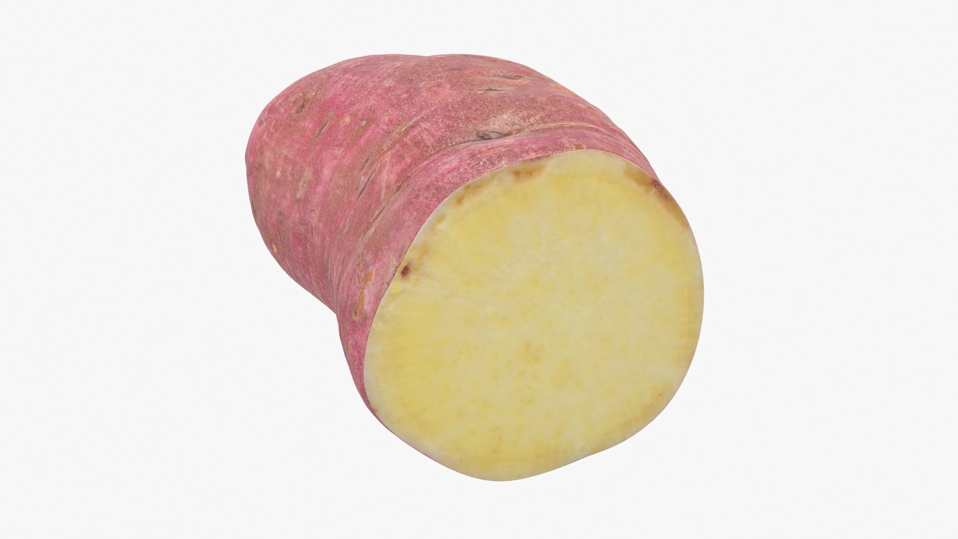 Half Sweet Potato 06 3D Model
