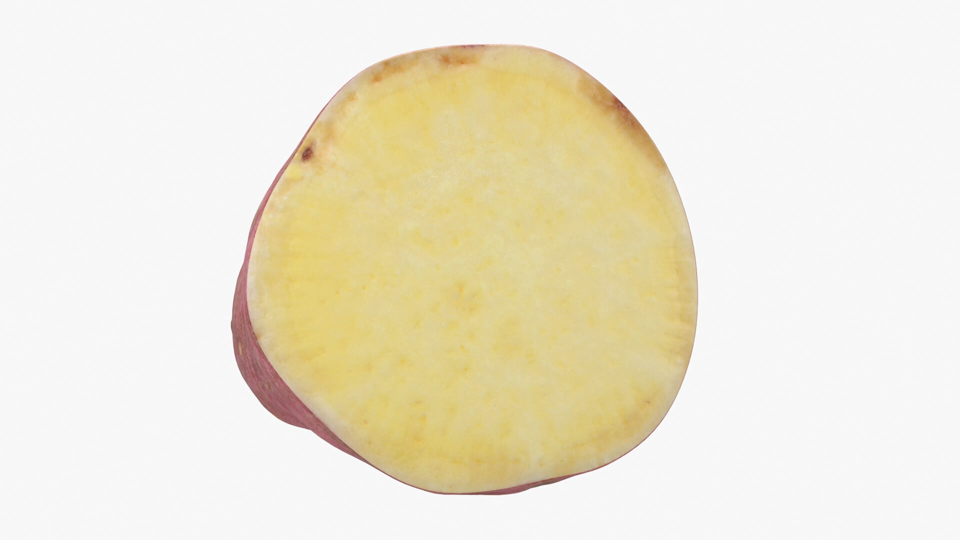 Half Sweet Potato 06 3D Model