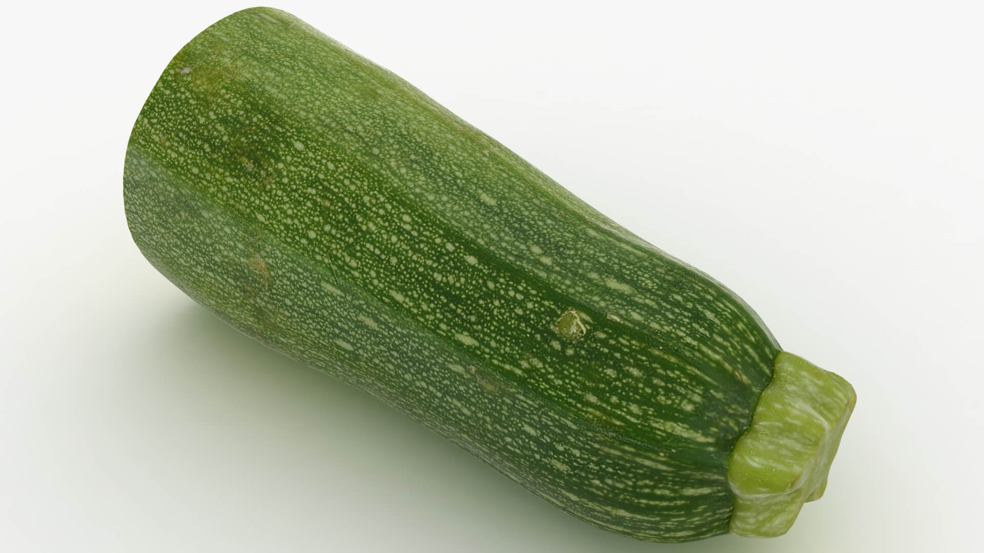 Half Zucchini 02 3D Model