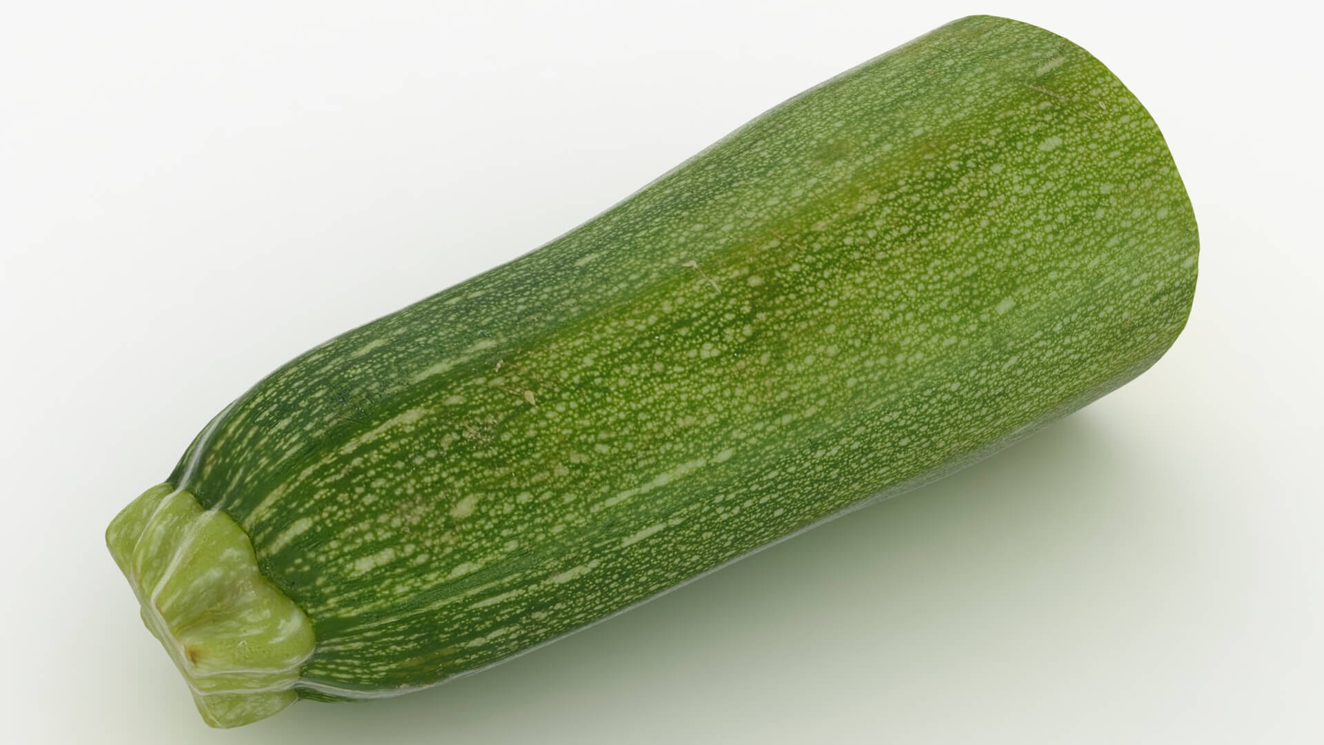 Half Zucchini 02 3D Model