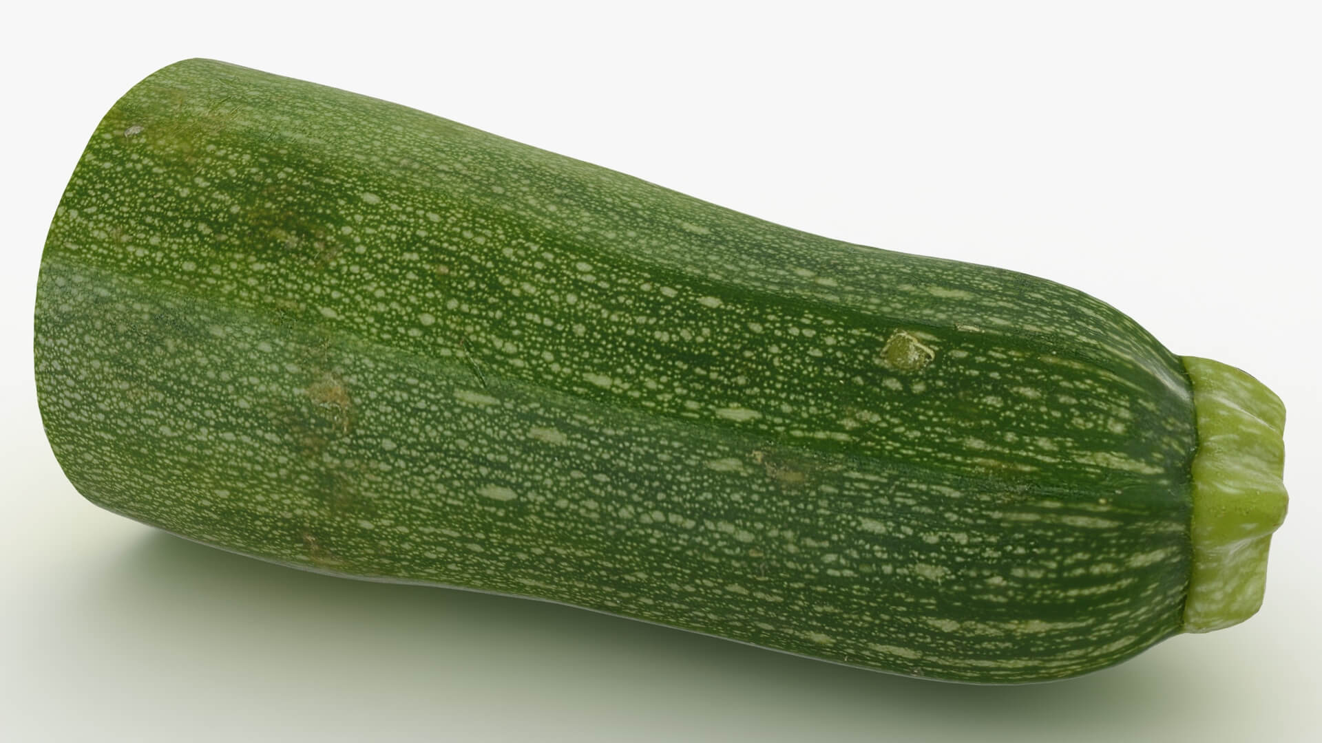 Half Zucchini 02 3D Model