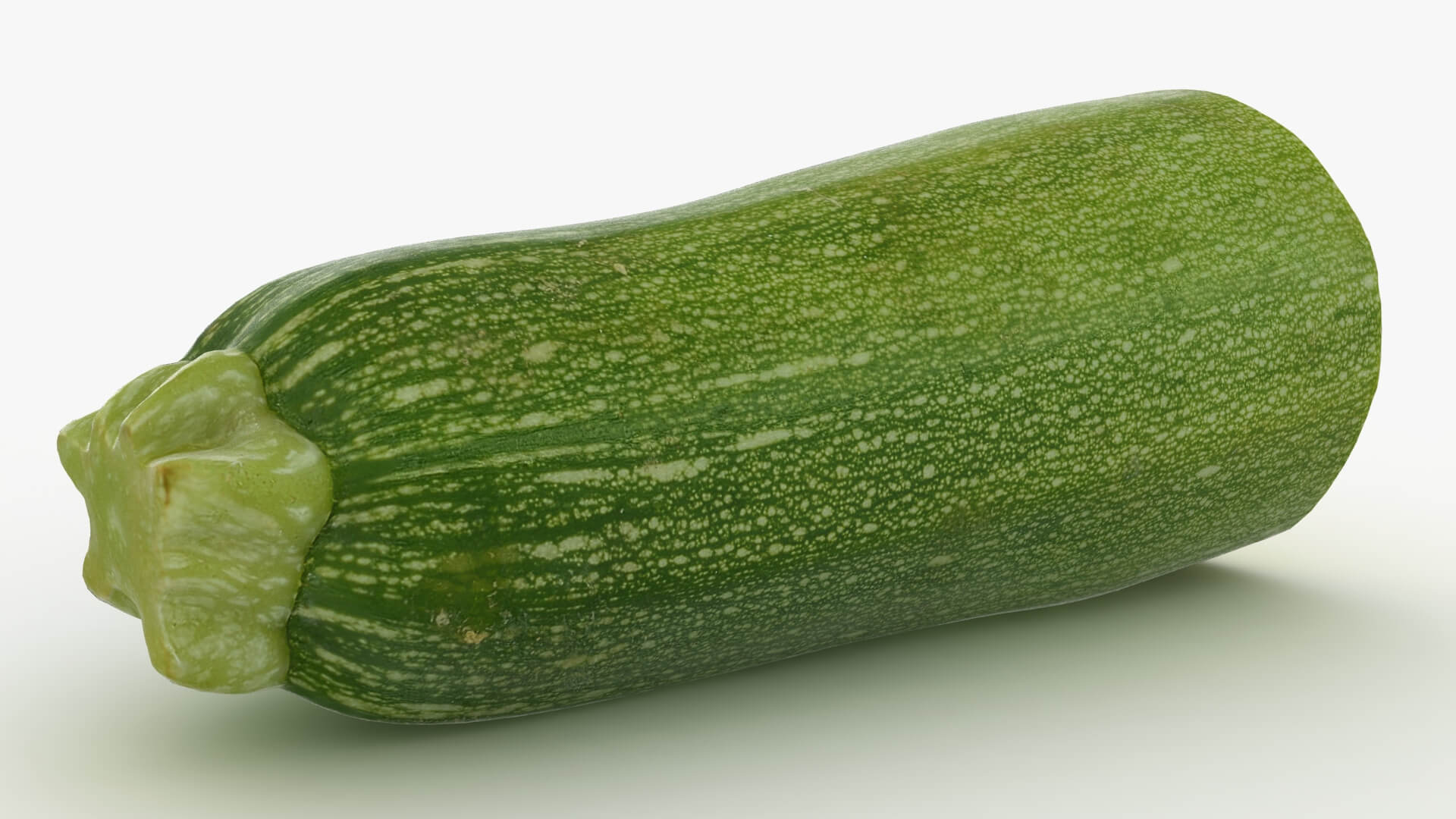 Half Zucchini 02 3D Model