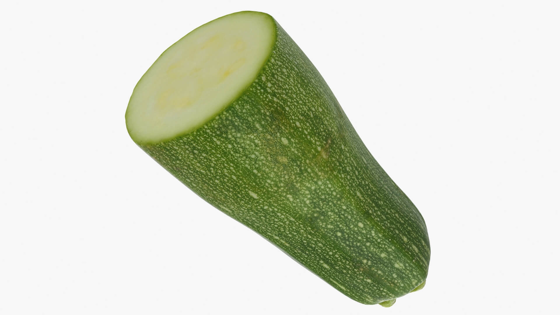 Half Zucchini 02 3D Model
