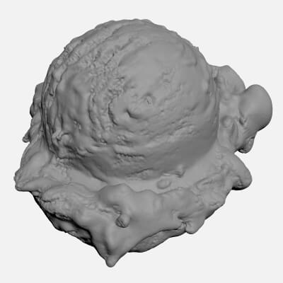 Ice Cream Scoop 01 - For 3D Print
