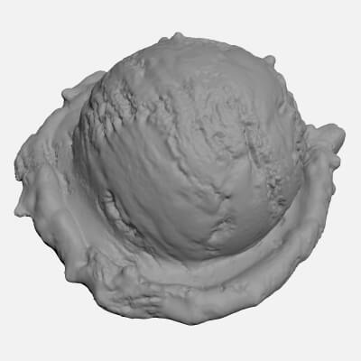 Ice Cream Scoop 02 - For 3D Print