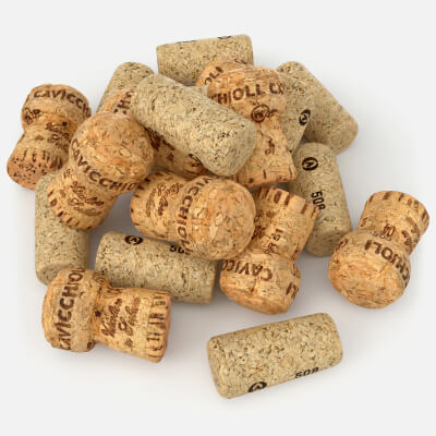 Natural Cork Stopper Assortment
