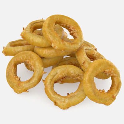 Onion Ring Pile