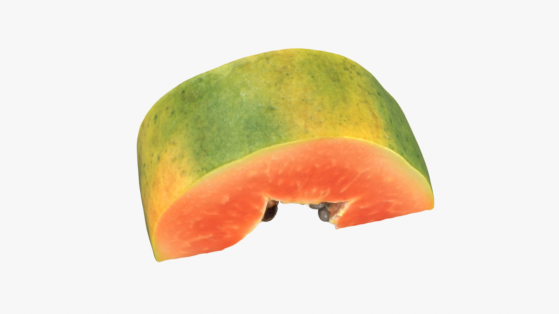 Papaya Slice 3D Model