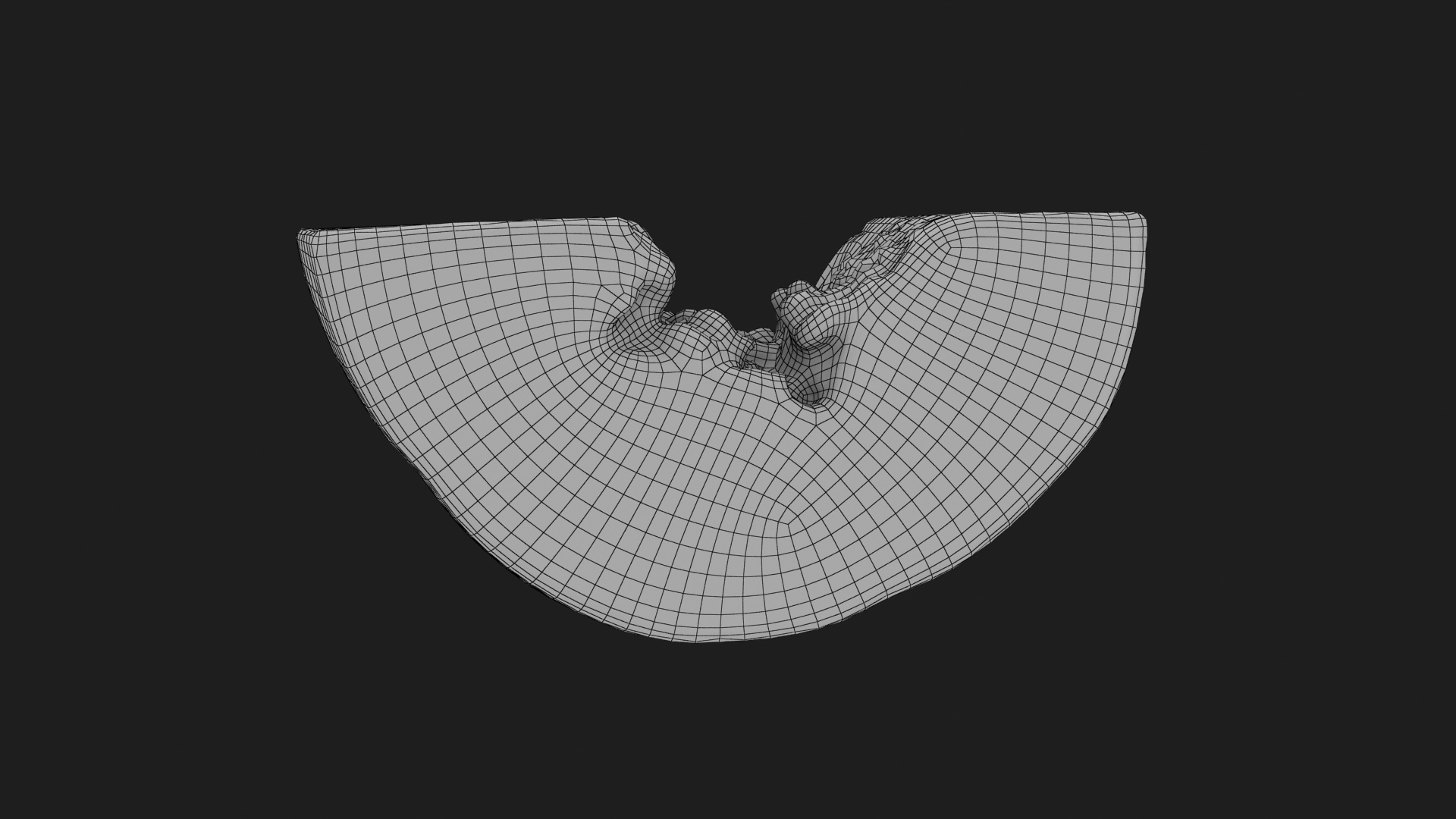 Papaya Slice 3D Model