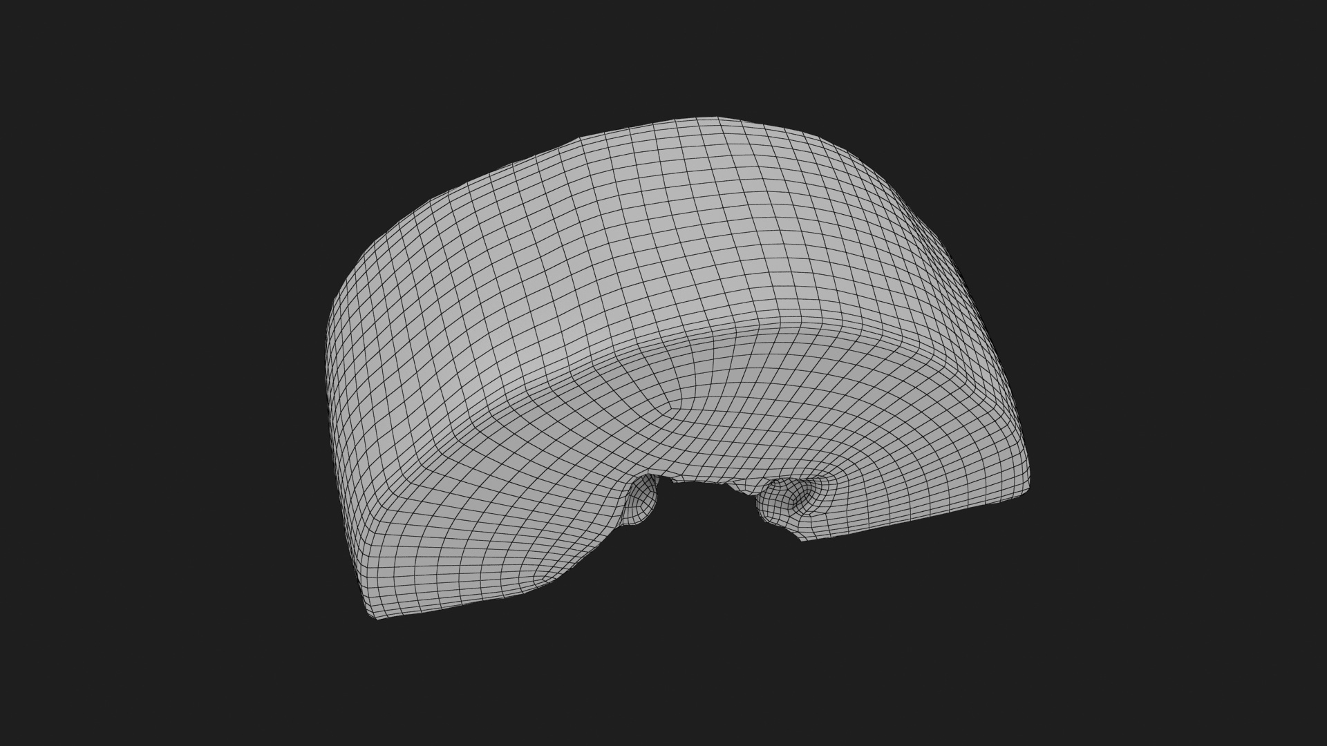 Papaya Slice 3D Model