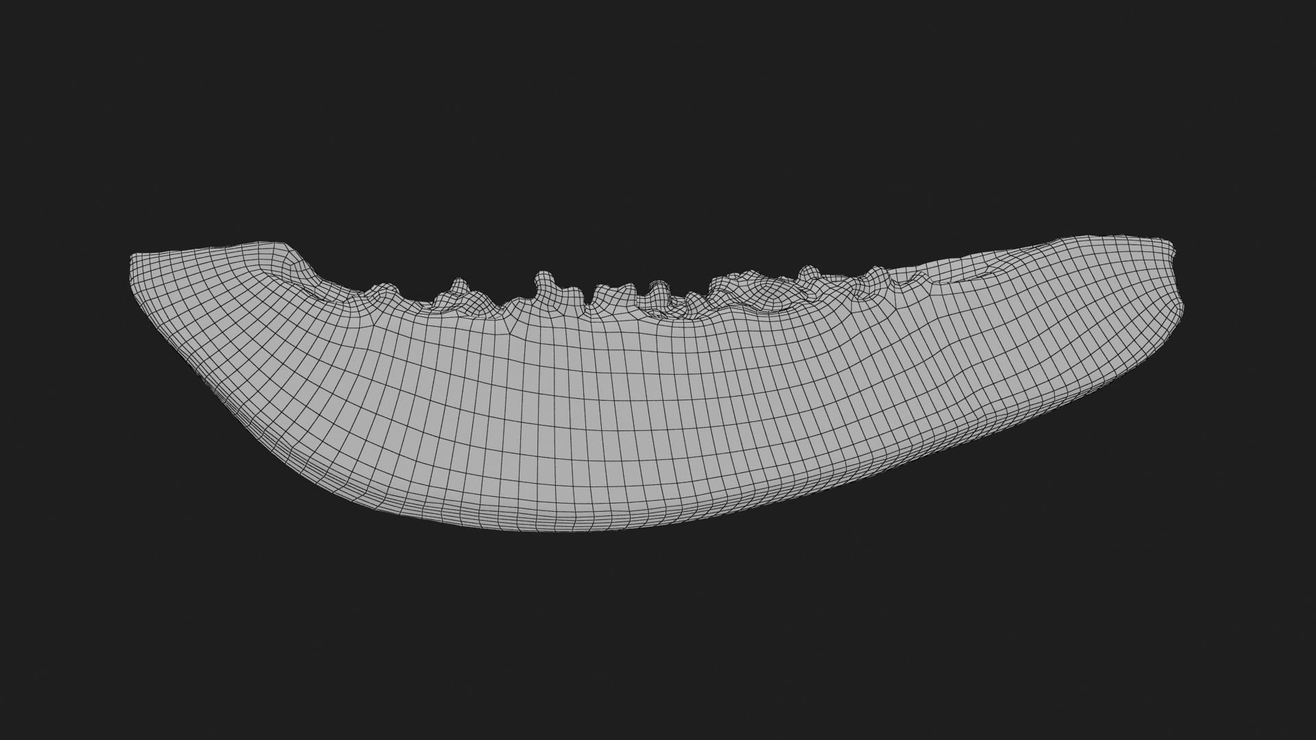Papaya Wedge 3D Model