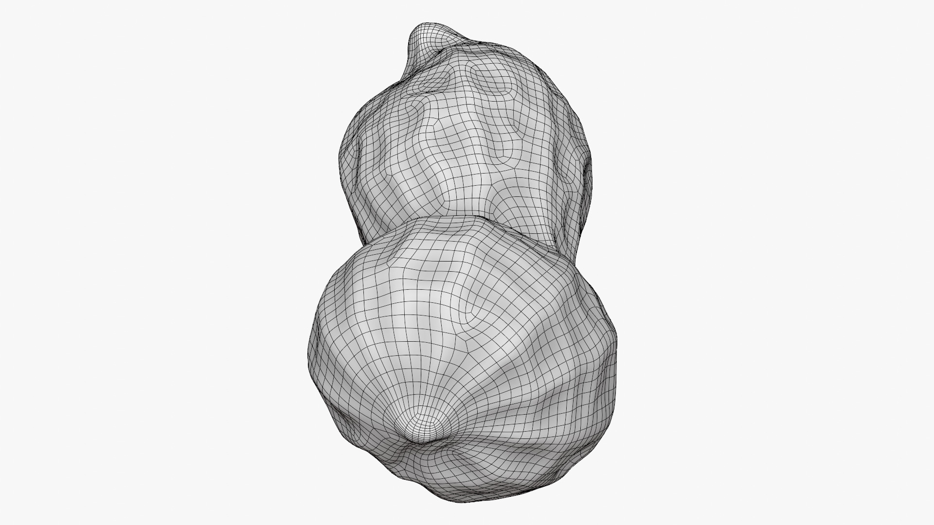 Peanut Shell 02 - 3D Scanned 3D Model