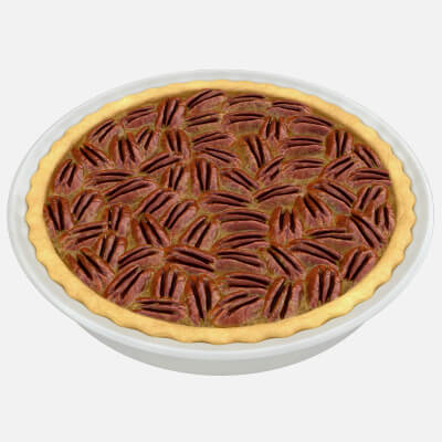 Realistic Pecan Pie