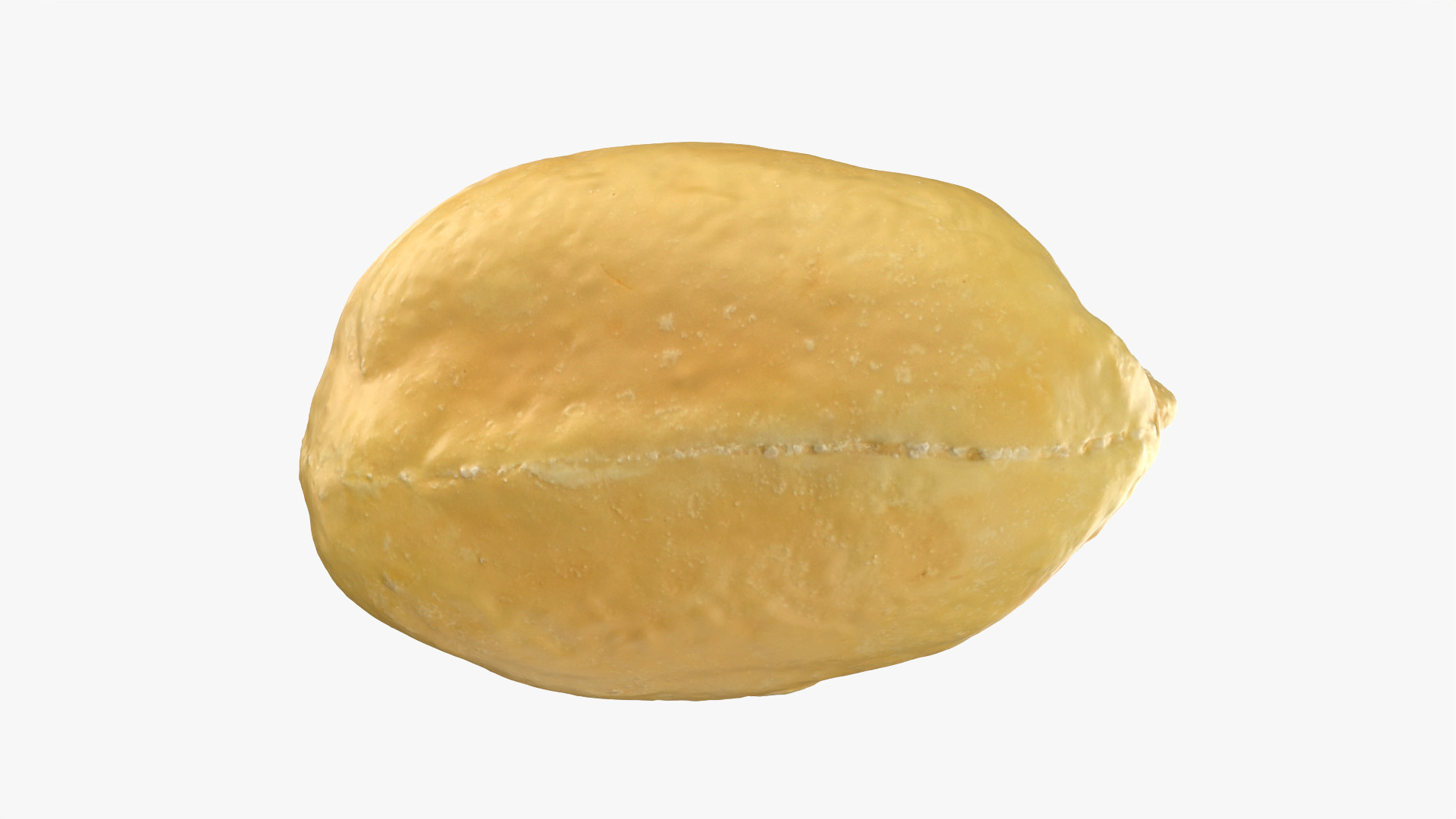 Peeled Peanut 3D Model