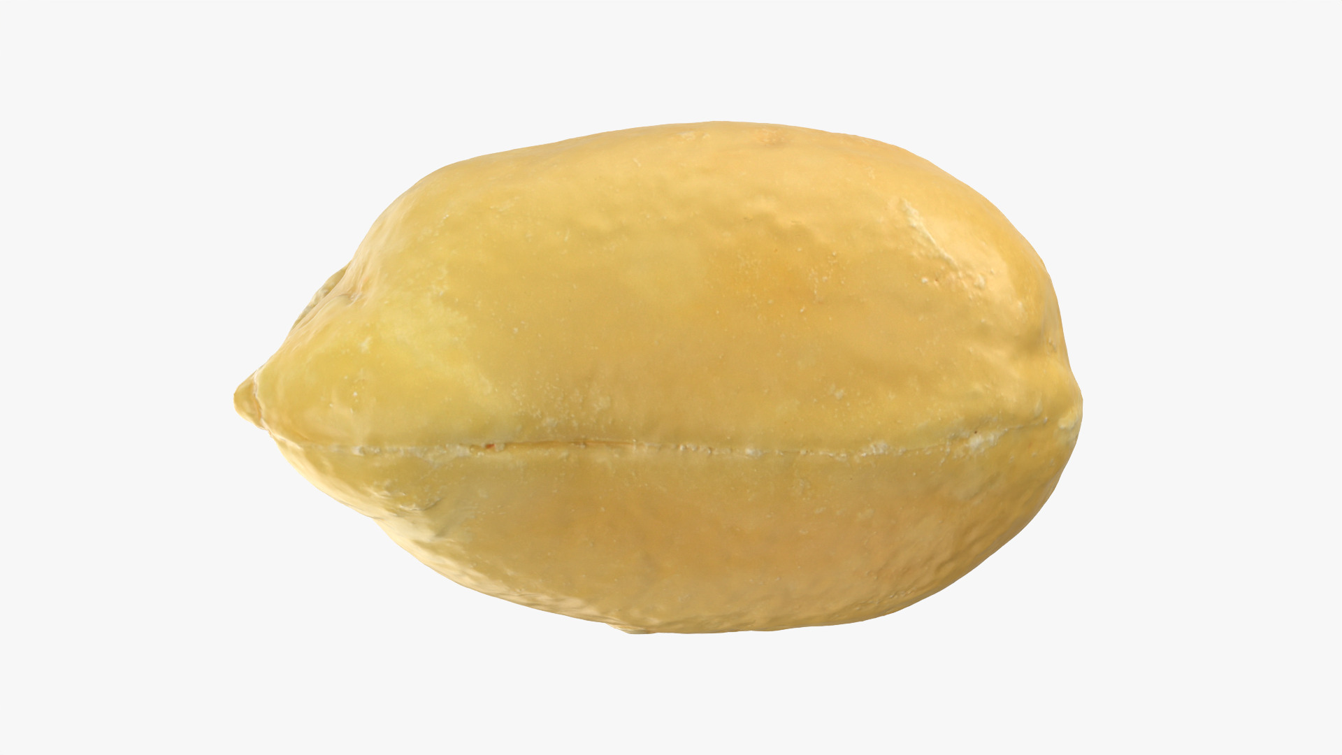 Peeled Peanut 3D Model