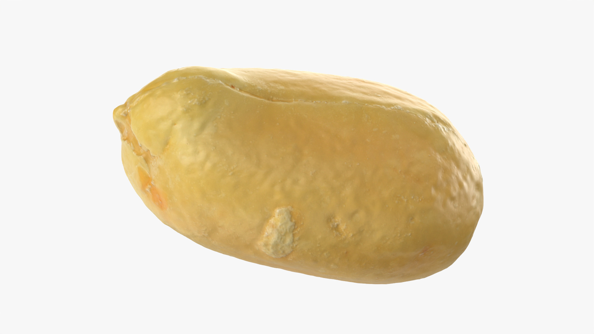 Peeled Peanut 3D Model