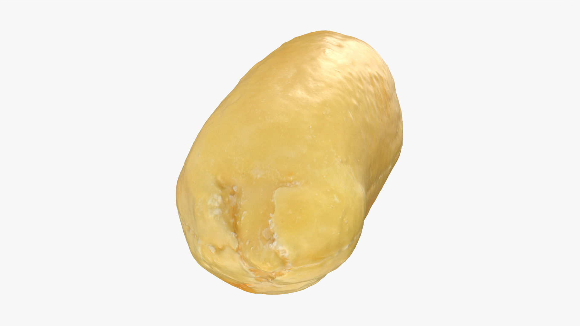 Peeled Peanut 3D Model
