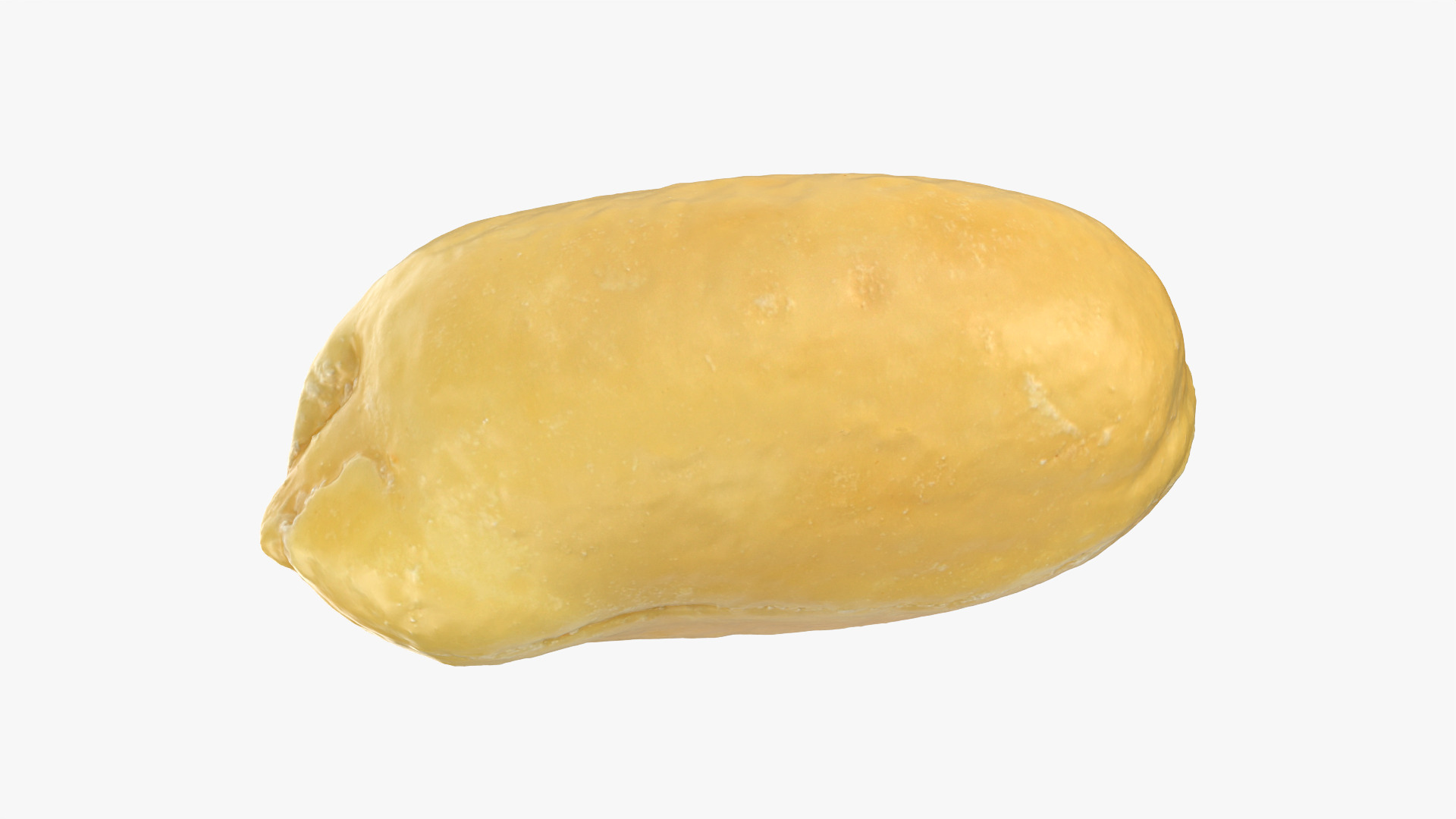 Peeled Peanut 3D Model