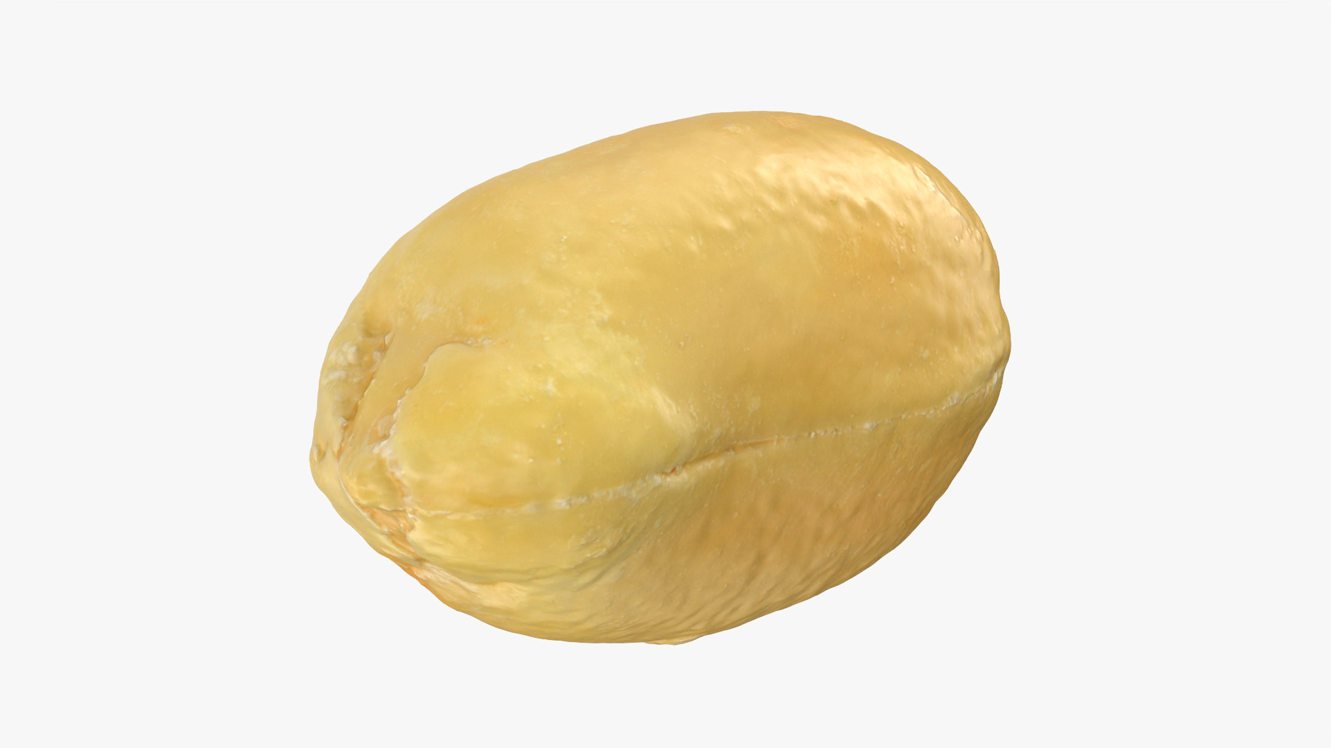 Peeled Peanut 3D Model