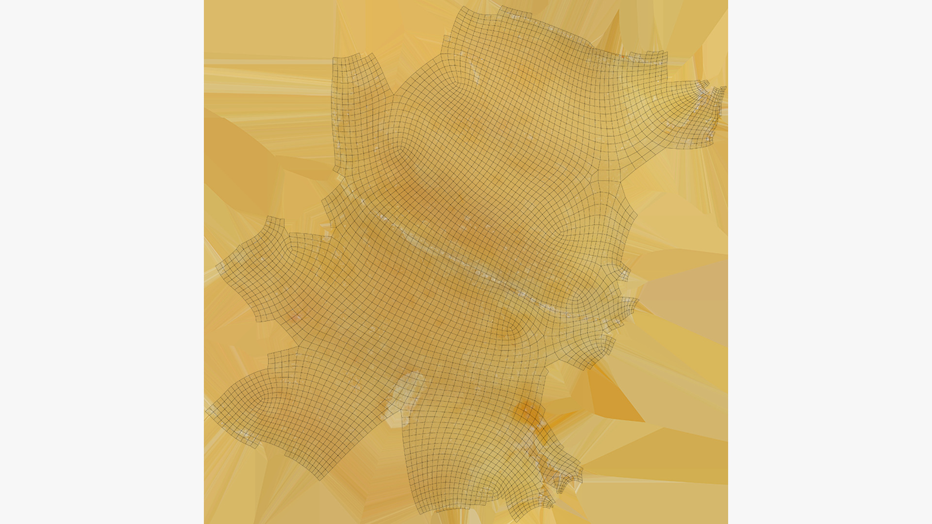 Peeled Peanut 3D Model
