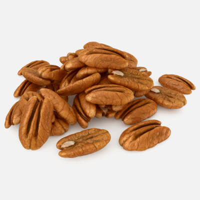 Pile Pecan Nuts