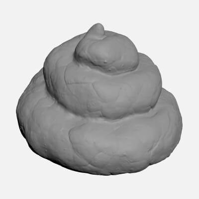 Poop 5 - For 3D Print