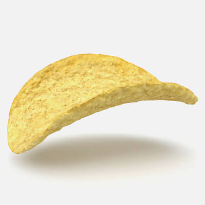 Pringles Chips - 3D Scanned