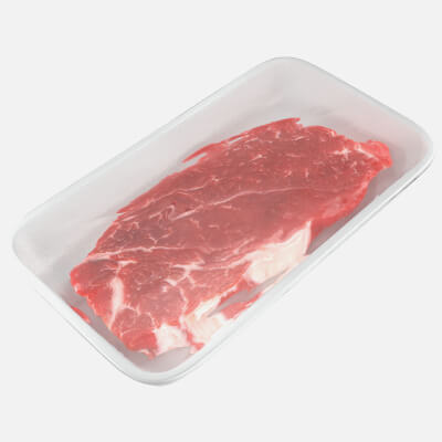 Raw Beef Shoulder 02 Wrapped Package