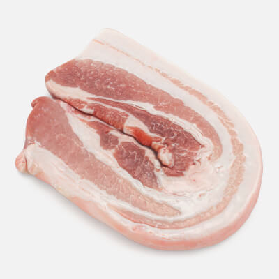 Raw Pork Belly 02