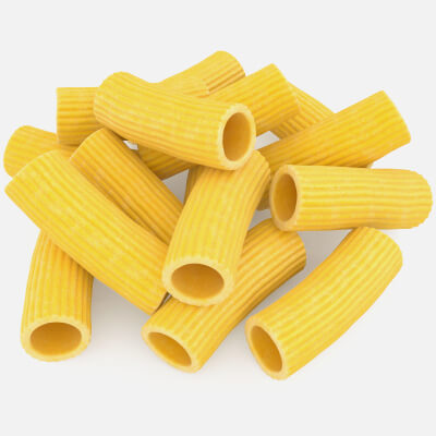 Raw Rigatoni Pasta