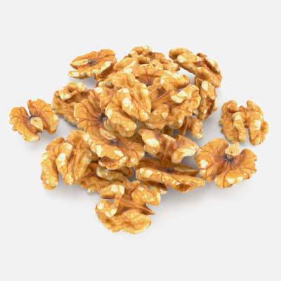 Realistic Raw Walnuts