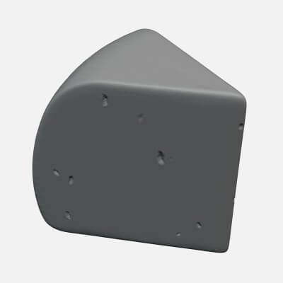 Farmhouse Cheese Slice - For 3D Print