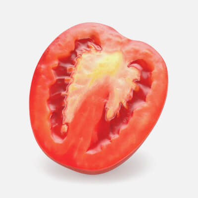 Roma Tomato Half 01