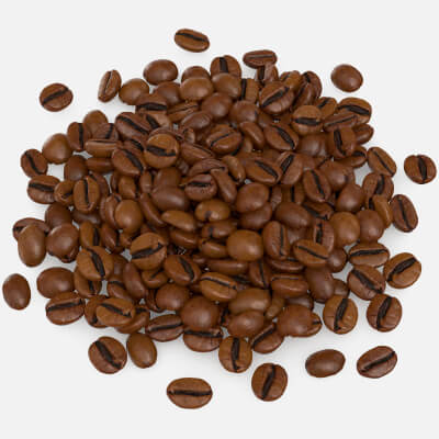 Roasted Coffee Beans Pile