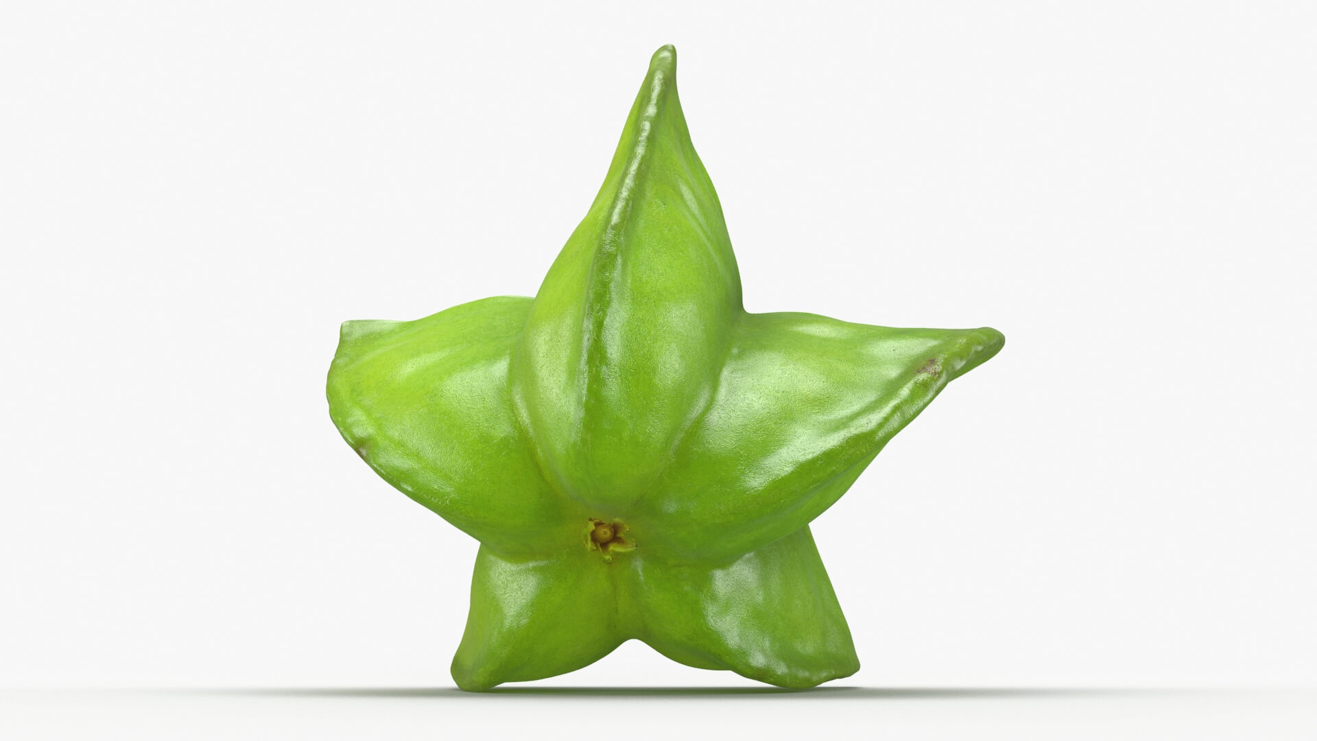 Sliced Star Fruit 3D Model