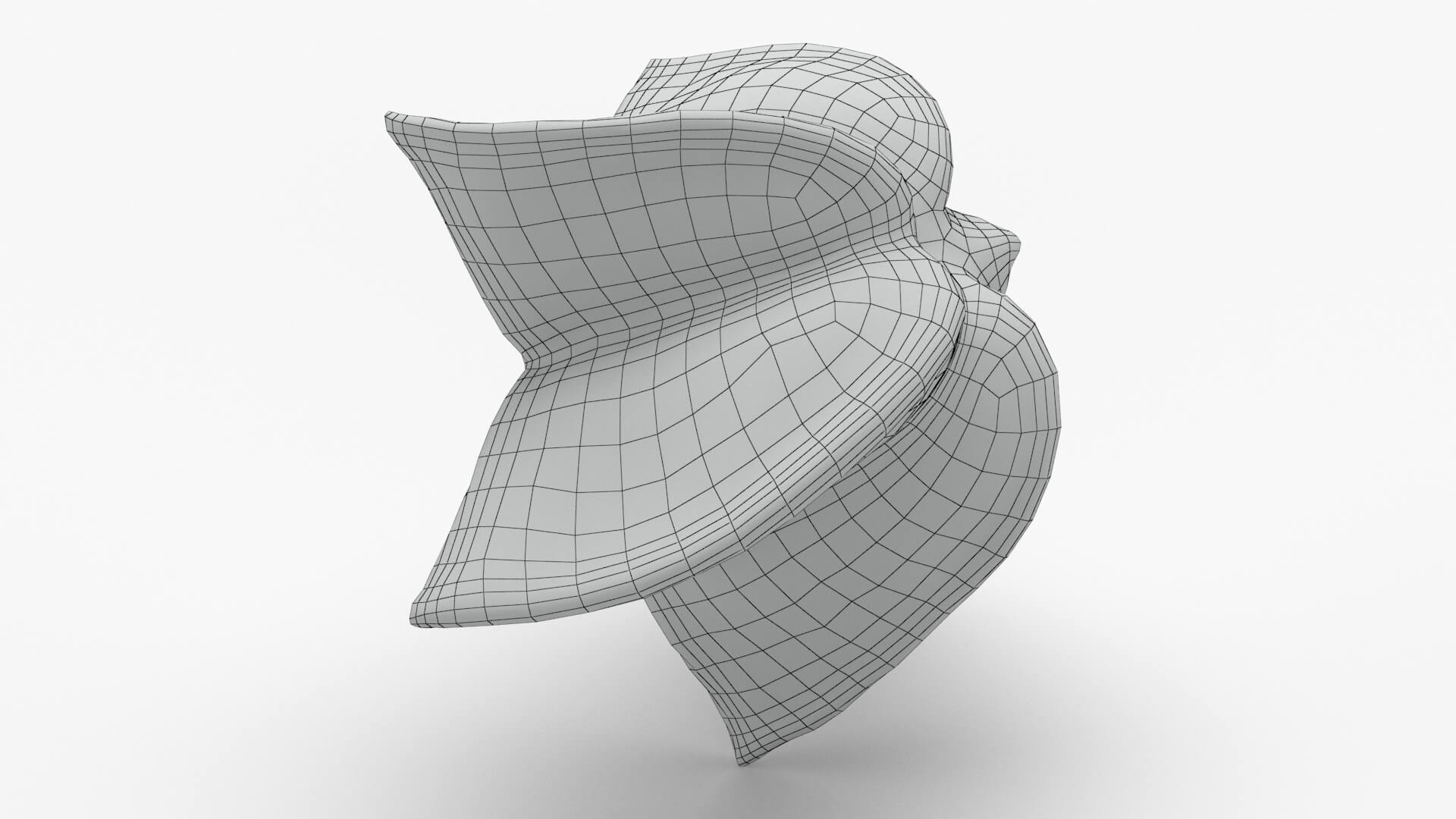 Sliced Star Fruit 3D Model