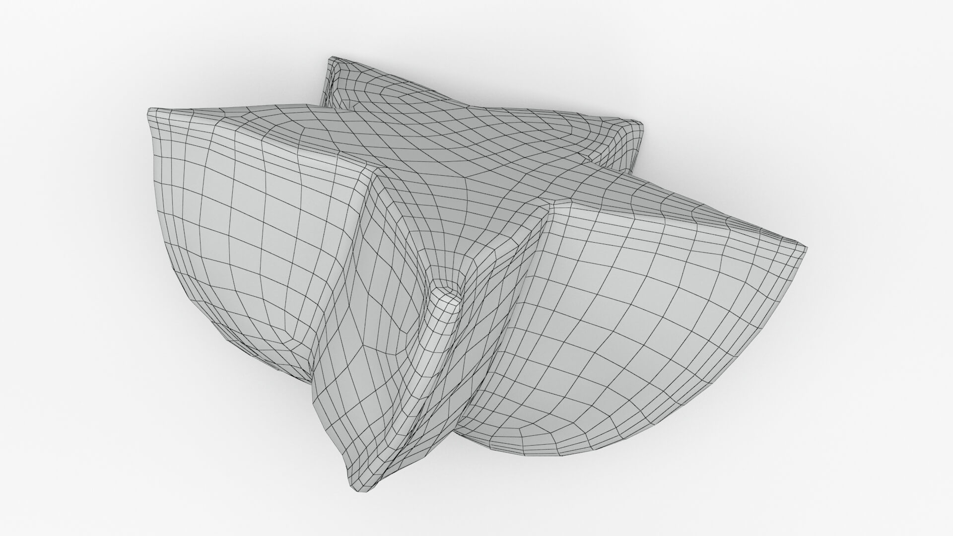 Sliced Star Fruit 3D Model