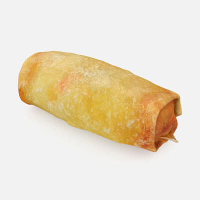 Spring Roll 01 - 3D Scanned
