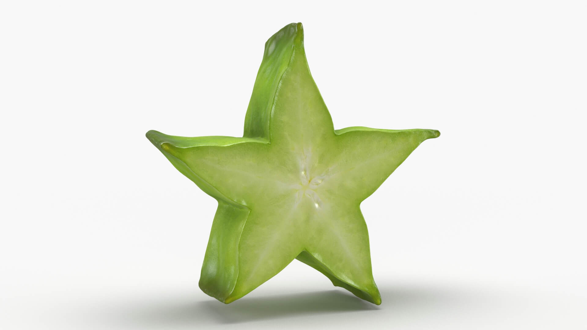 Star Fruit Slice 3D Model