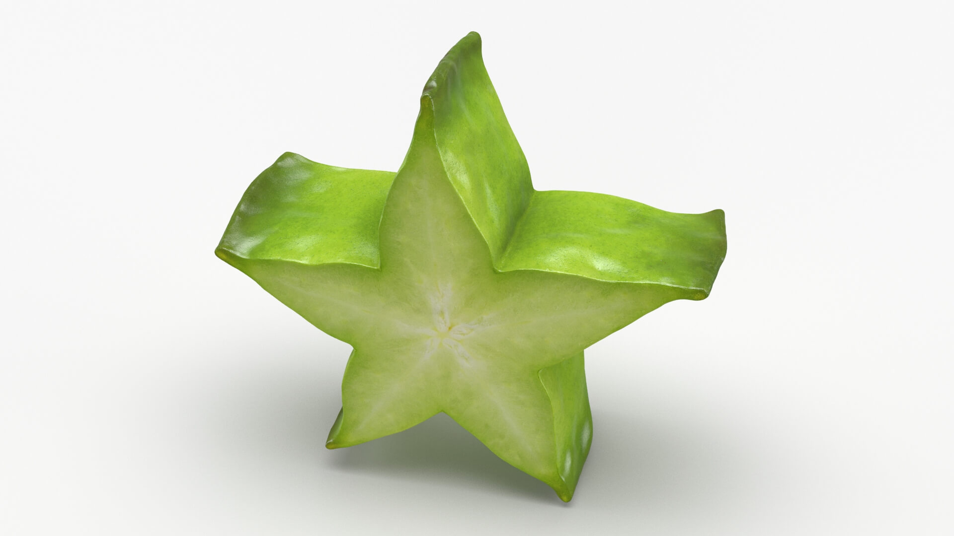 Star Fruit Slice 3D Model