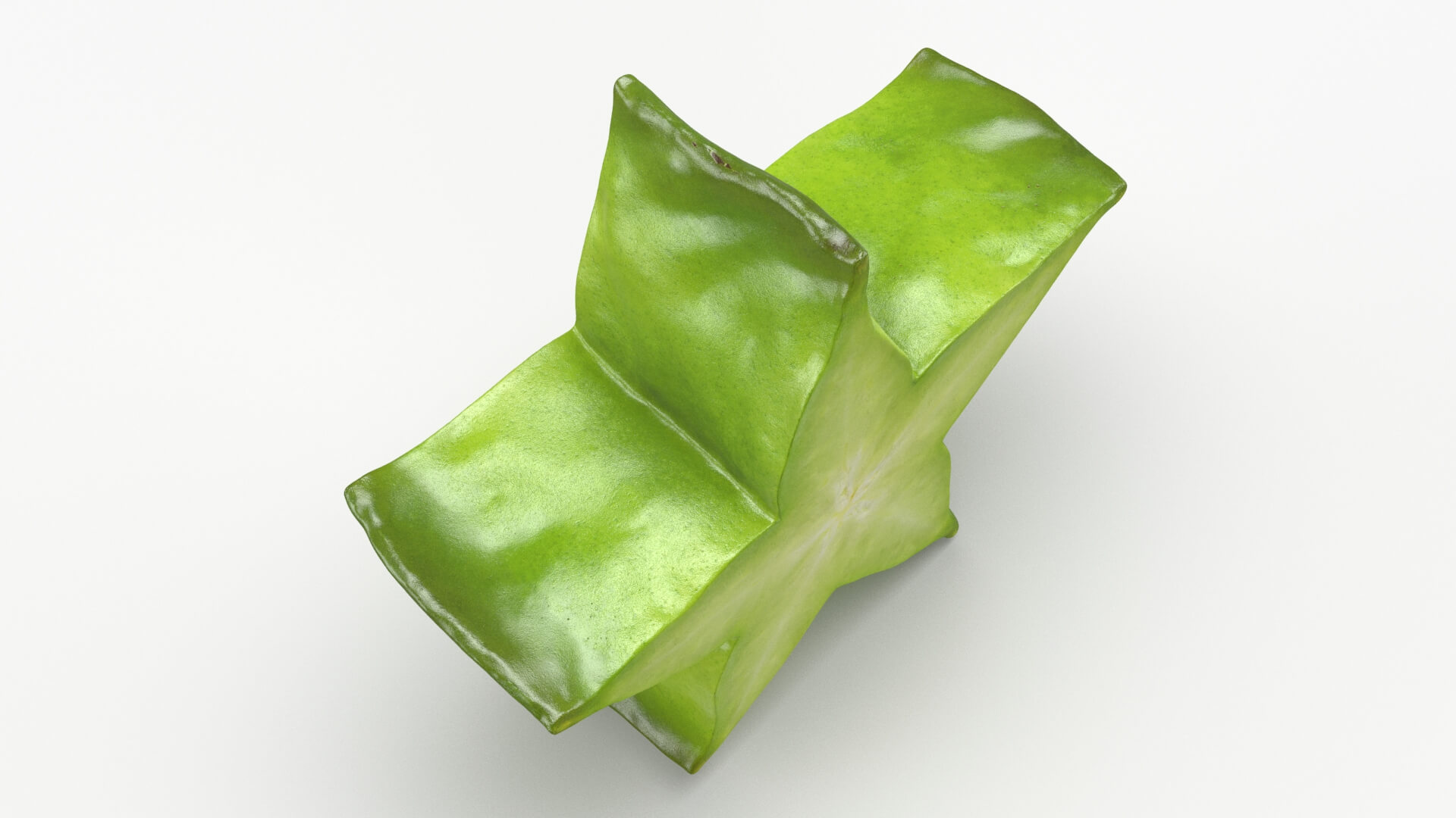 Star Fruit Slice 3D Model