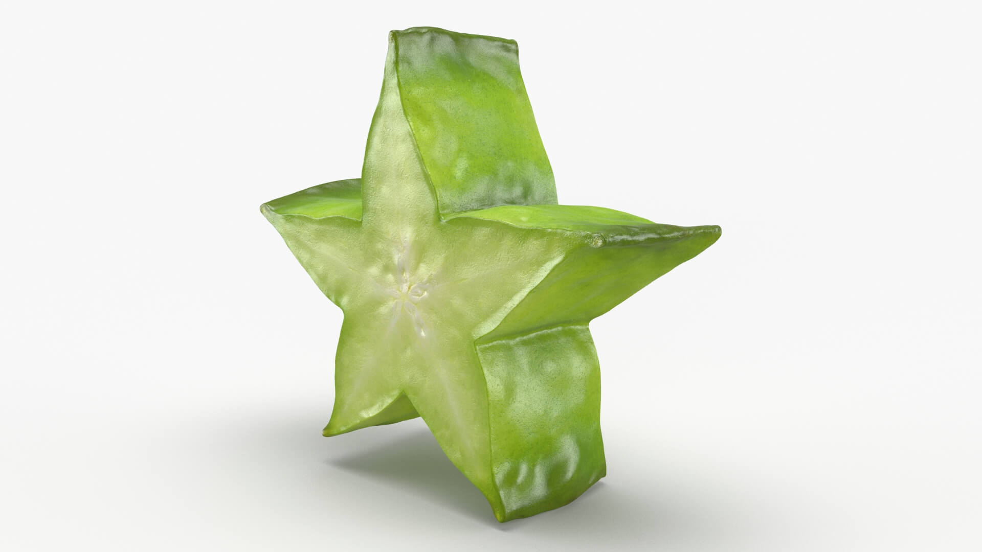 Star Fruit Slice 3D Model