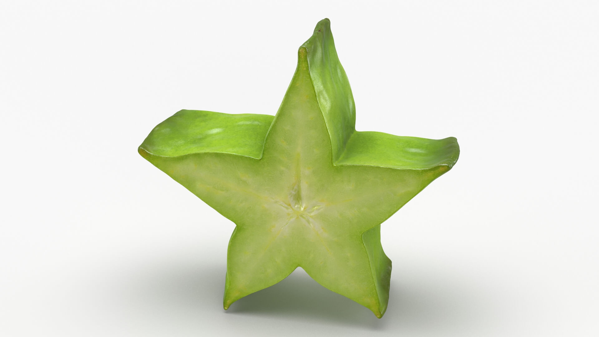 Star Fruit Slice 3D Model