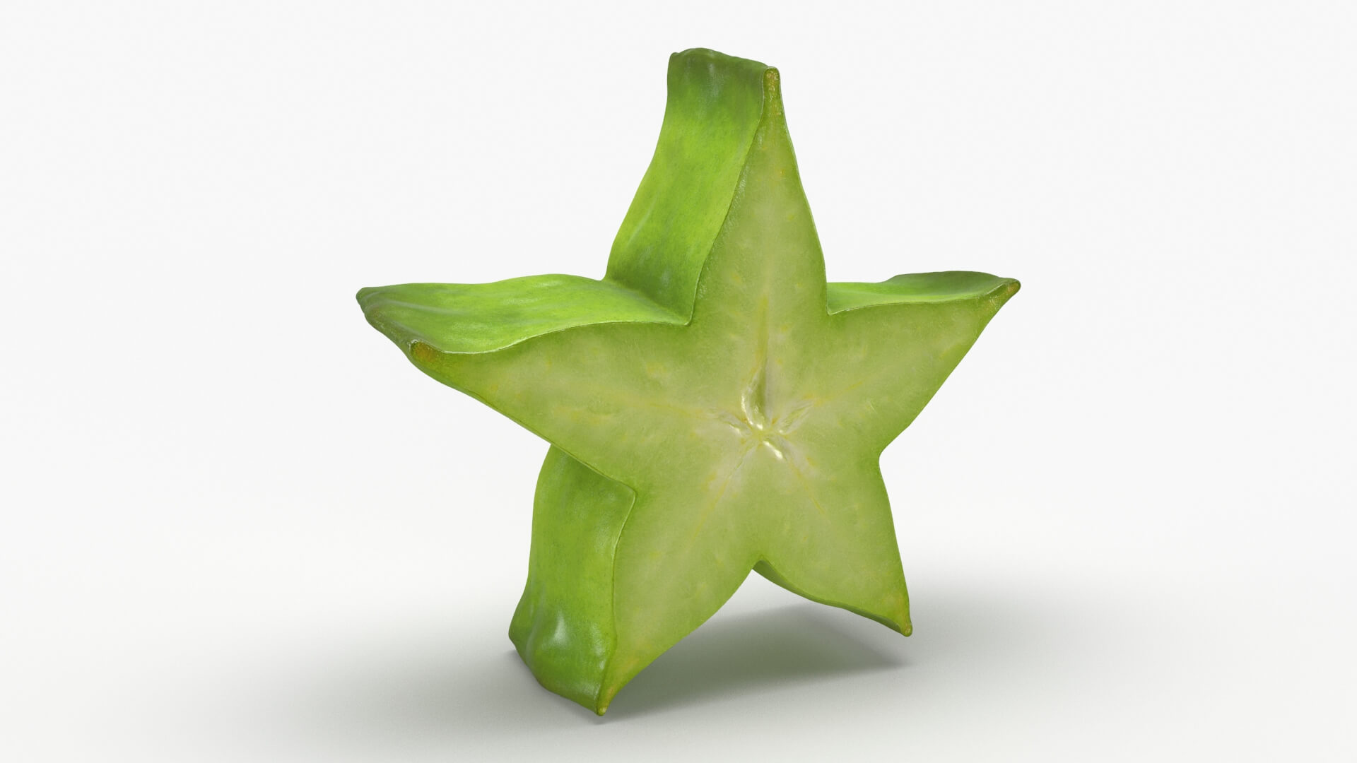 Star Fruit Slice 3D Model