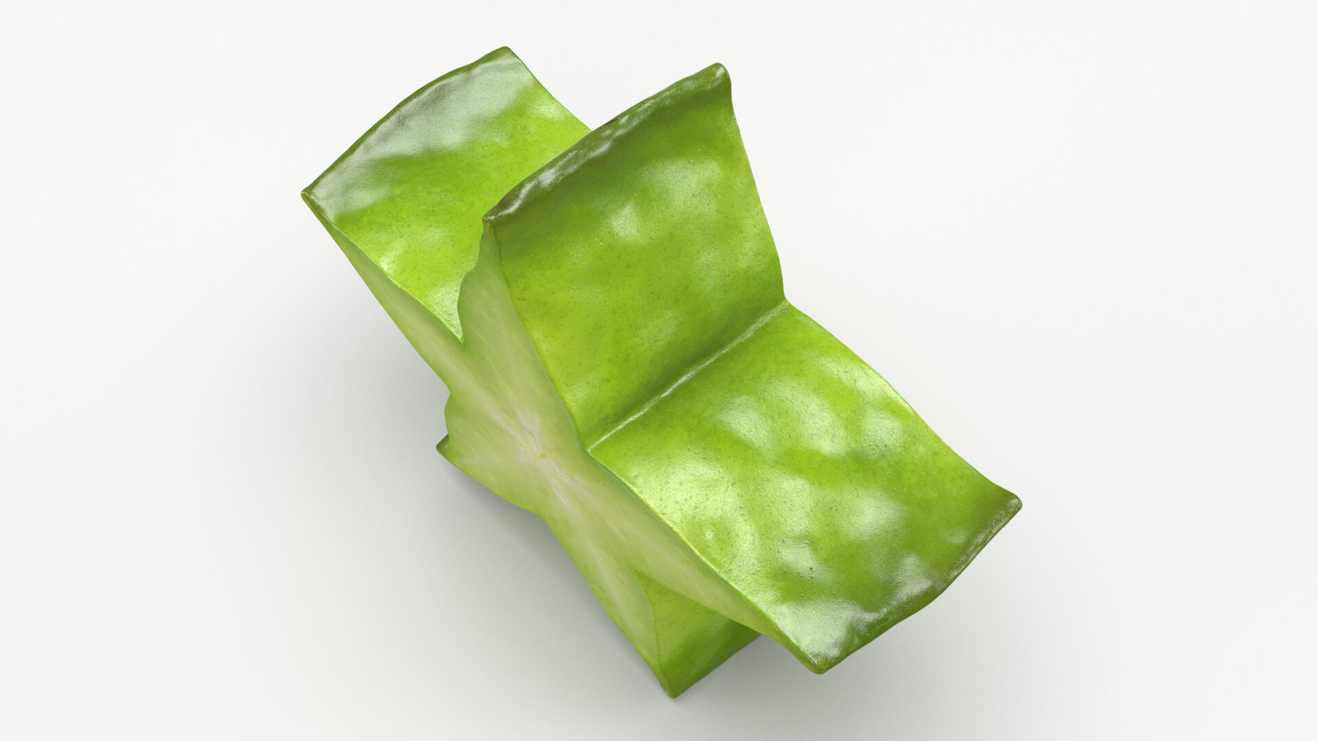 Star Fruit Slice 3D Model